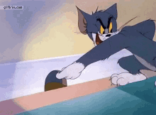 Tom And Jerry Mouse Hole GIF