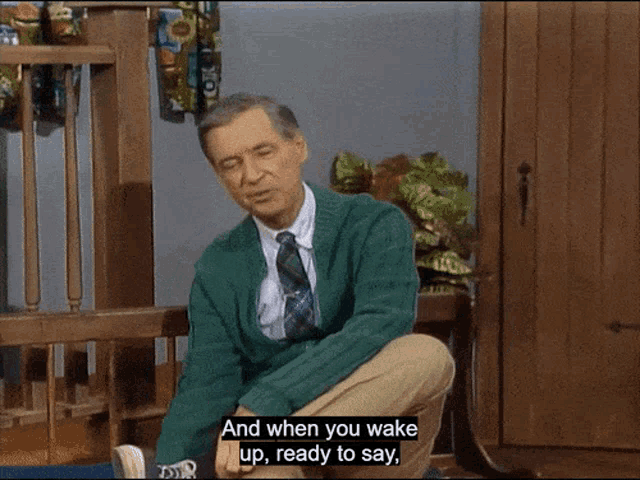 Mister Rogers Snap Mr Snappy New Day GIF - Mister Rogers Snap Mr Snappy New Day GIFs