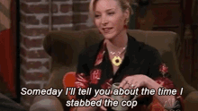 Phoebe The Badass Stabbed The Cop GIF - Phoebe The Badass Stabbed The Cop GIFs