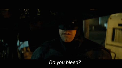 Do You Bleed Do You Bleed Batman Vs Superman GIF - Do You Bleed Do You  Bleed Batman Vs Superman - Discover & Share GIFs