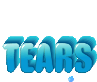 Tears Crying Sticker