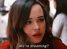 Were Dreaming Ellen Page GIF - Were Dreaming Ellen Page GIFs