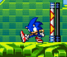Sonic Video Game GIF - Sonic Video Game Stretching GIFs