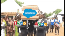 Zoho Salesforce GIF - Zoho Salesforce Coffin Dance GIFs