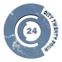 a 3d rendering of a circle with the words only twenty four in the center