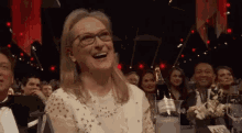 Lighthearted GIF - Meryl Streep Laughing Happy GIFs