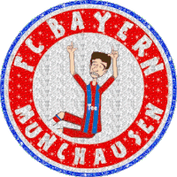 442oons Bayern Sticker - 442oons Bayern Glitter Stickers