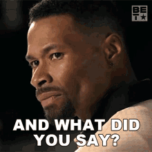 And What Did You Say Malcom Britton GIF - And What Did You Say Malcom Britton Black Hamptons GIFs