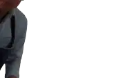 a close up of a person 's hand pointing