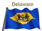 Delaware Flag Sticker - Delaware Flag Delaware Stickers
