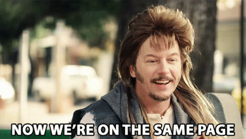 Now Were On The Same Page Joe Dirt GIF - Now Were On The Same Page Joe Dirt David Spade GIFs
