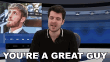 Youre A Great Guy Benedict Townsend GIF - Youre A Great Guy Benedict Townsend Youtuber News GIFs