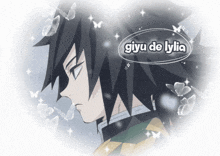 giyu de lylia is the name of the anime character