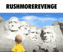 Monument Mythos Mount Rushmore GIF - Monument Mythos Mount Rushmore Washington GIFs