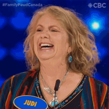 Nodding Judi GIF - Nodding Judi Family Feud Canada GIFs
