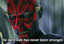 star wars darth maul the dark side has never been stronger dark side the clone wars