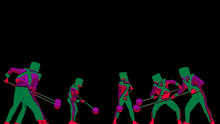 Dancing With Stick The Chemical Brothers GIF - Dancing With Stick The Chemical Brothers No Reason Song GIFs