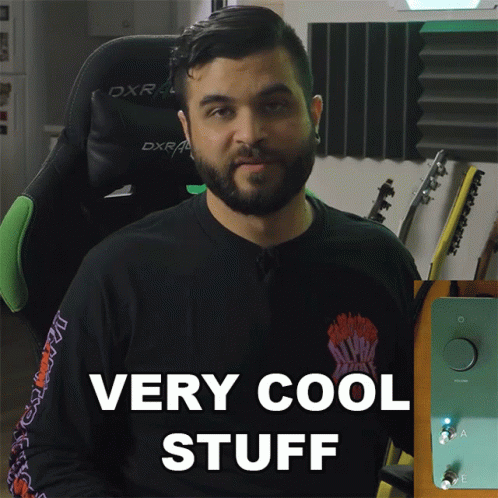 Very Cool Stuff Andrew Baena GIF - Very Cool Stuff Andrew Baena Cool Things GIFs