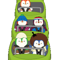 Lets Go Penguin Sticker - Lets Go Penguin Ready Stickers