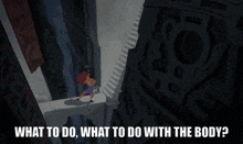 Kronk Emperor'S New Groove GIF - Kronk Emperor'S New Groove What To Do With The Body GIFs