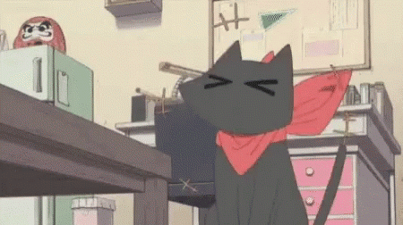 Nichijou Cat GIFs