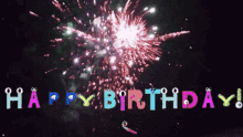 Happy Birthday Birthday Fireworks GIF - Happy Birthday Birthday Fireworks Birthday GIFs