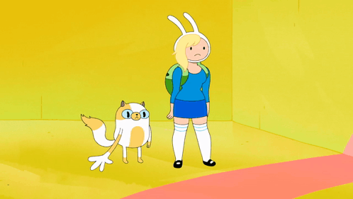 Fionna And Cake Adventure Time GIF - Fionna and cake Cake Fionna - Discover  & Share GIFs