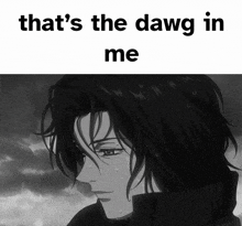 Thats The Dawg In Me Wolfs Rain GIF - Thats The Dawg In Me Wolfs Rain GIFs