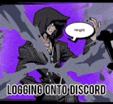 Logging Onto Discord Logging Into Discord GIF