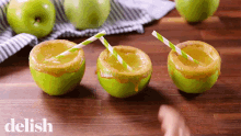 Caramel Apple Spritzers GIF - Delish Caramel Apple Spritzers Caramel GIFs