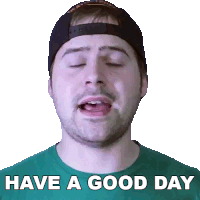Have A Good Day Jared Dines Sticker - Have A Good Day Jared Dines Have A Nice Day Stickers