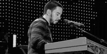 Mike Shinoda Stage GIF - Mike Shinoda Stage Linkin Park GIFs
