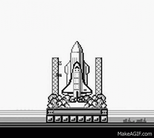 Tetris Rocket GIF - Tetris Rocket Ship - Discover & Share GIFs