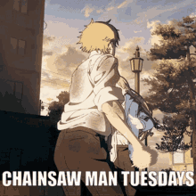 Chainsaw Man Chainsaw Man Tuesdays GIF - Chainsaw Man Chainsaw Man Tuesdays Csm Tuesdays GIFs