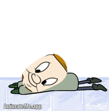 animate me app shows a cartoon of a man dancing