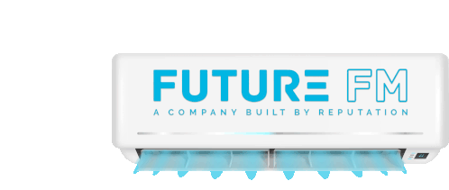 Futurefm Shop Fitting Sticker - Futurefm Shop Fitting Air Conditioning Stickers