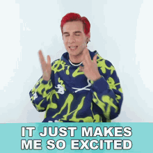 It Just Makes Me So Excited Brad Mondo GIF - It Just Makes Me So Excited Brad Mondo I Get So Excited About It GIFs