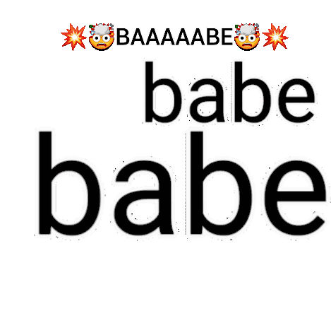 Babe Transparent Sticker - Babe Transparent Transparent Image Stickers