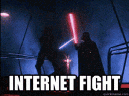 Star Wars Funny GIF - Star Wars Funny Fight - Discover & Share GIFs