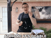 At Home Its Doable Joshua Weissman GIF - At Home Its Doable Joshua Weissman At Home It Is Doable GIFs