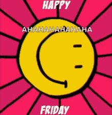 Happy Friday Smiley GIF