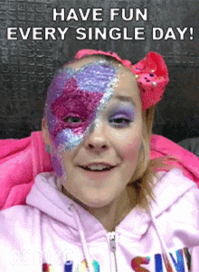 Have Fun Every Single Day Jojo Siwa GIF - Have Fun Every Single Day Jojo Siwa Cameo GIFs
