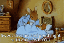 Bunny Sweet Dreams GIF - Bunny Sweet Dreams Good Night GIFs
