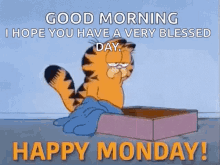 Good Morning Monday GIF - Good Morning Monday Garfield GIFs