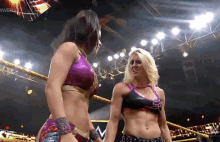 Becky Lynch Belt GIF - Becky Lynch Belt Sasha Banks GIFs