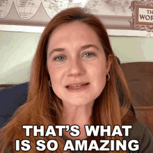Thats What Is So Amazing Bonnie Wright GIF - Thats What Is So Amazing Bonnie Wright Cameo GIFs
