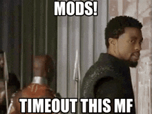 Time Out Timeout GIF - Time Out Timeout Mods GIFs