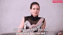 Do You Want To Go On Date With Me Kalki Koechlin GIF - Do You Want To Go On Date With Me Kalki Koechlin Pinkvilla GIFs
