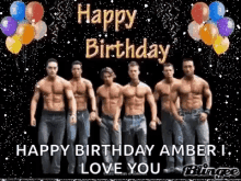Happy Birthday I Love You GIF - Happy Birthday I Love You Amber GIFs