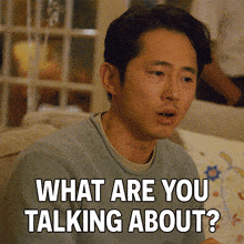 What Are You Talking About Jacob GIF - What Are You Talking About Jacob Steven Yeun GIFs
